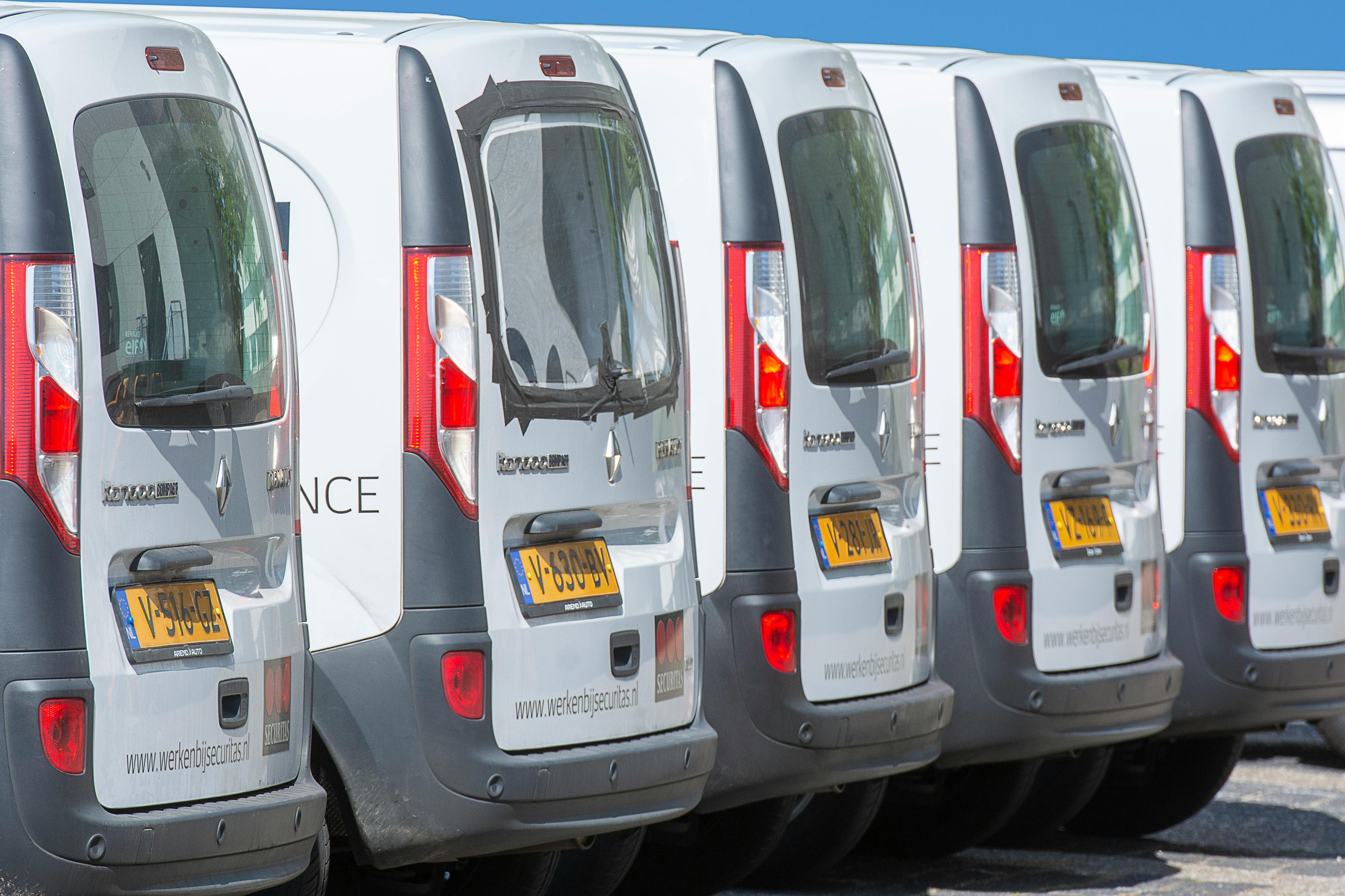 Electric fleet vehicles ready for delivery